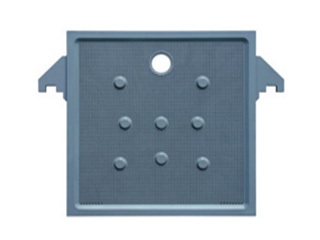 V filter plate